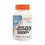 Doctors Best Vitamin D3 5000 IU 180 капс