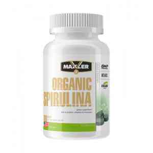 Maxler Organic Spirulina 500 mg 180 таб.