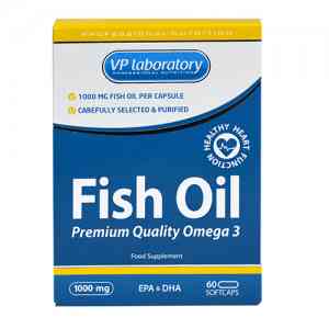 VPLAB Fish Oil 1000мг