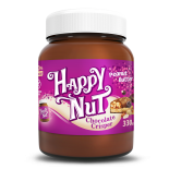Happy Nut Арахисовая паста шоколадный кранч 330 гр. 