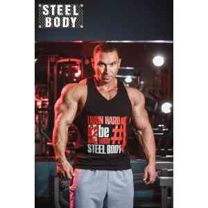 Steel Body Майка "Train hard, be #1 with Steel Body"
