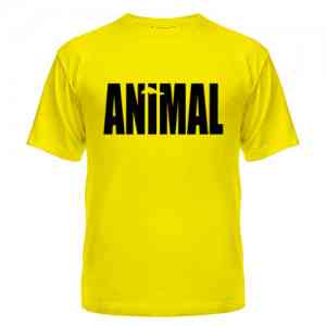 Желтая футболка от ANIMAL.