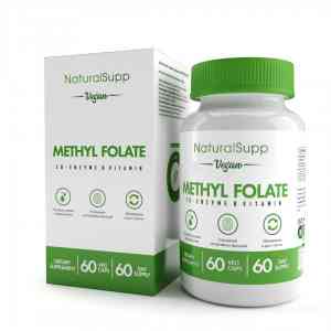NaturalSupp Methyl Folate 60 caps.