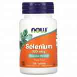 NOW Selenium 100 mg 100 капс.